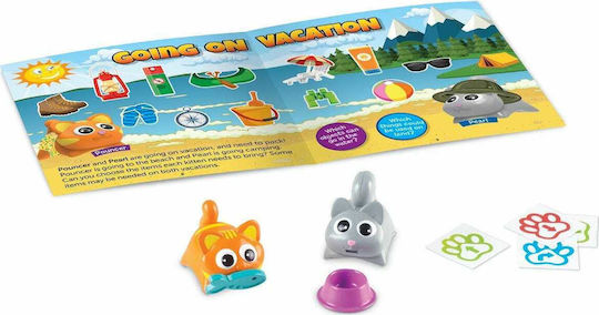 Learning Resources Coding Critters Pair-a-Pets: Adventures with Pouncer & Pearl STEM Образователна Игра Образователни за 4+ години Години