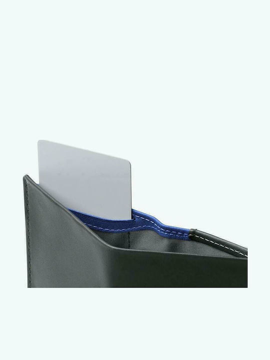 Note Sleeve 301 Leather Men's Wallet with RFID Black