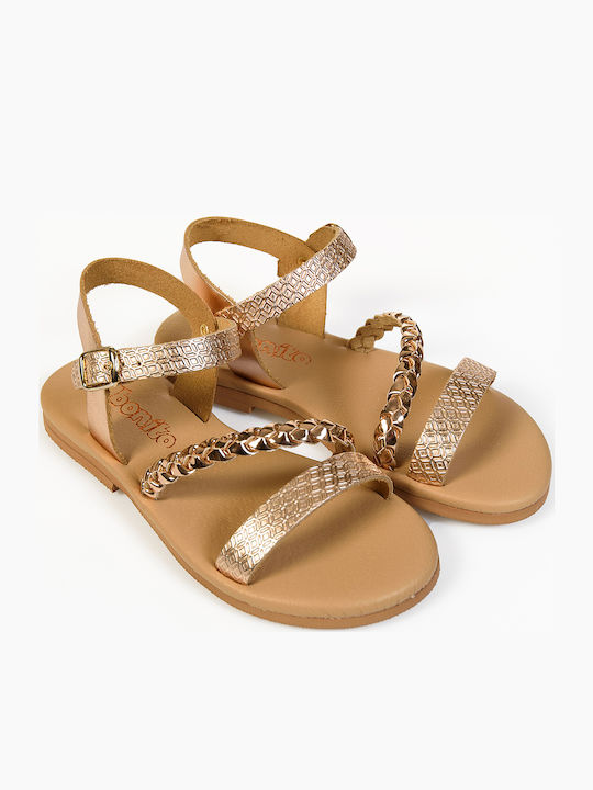 Bonito 9101 sandal copper braid sandal