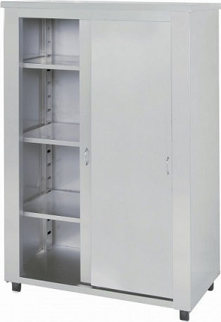 Niki Inox Метален Шкаф 140x70x200см.