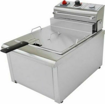 ΤζεΘάν 380V/5.1kW Commercial Electric Fryer 10lt 5.1kW 36x52x44cm