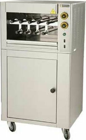 Sergas SGA9 Σουβλιέρα Υγραερίου 7.6kW με Διαστάσεις 61x74x135cm
