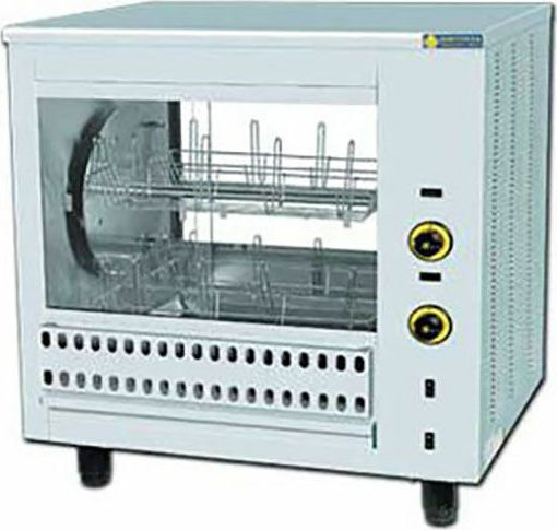 Sergas T16 Ηλεκτρική Κοτοπουλιέρα 4.5kW με Διαστάσεις 64x82.5x98cm