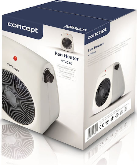 Concept VT7040 Fan Heater Room Floor 2000W