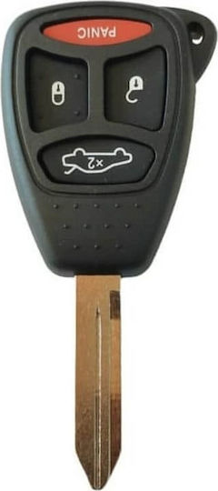 Foldable Car Key Shell with Blade with 4 Buttons Y160 for Chrysler