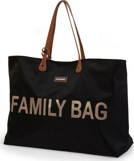 Childhome Τσάντα-Αλλαξιέρα Ώμου/Χειρός Family Black 55x18x40εκ.