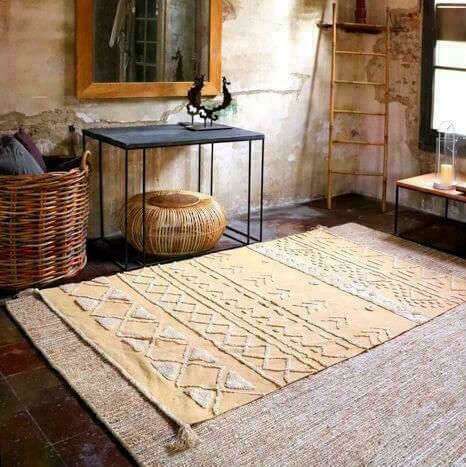Lorena Canals Tribu Χειροποίητο Παιδικό Χαλί Βαμβακερό Honey 170x240cm