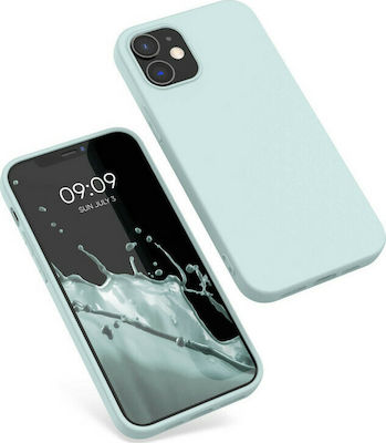 KWmobile Silicone Back Cover Frosty Mint (iPhone 12 / 12 Pro)