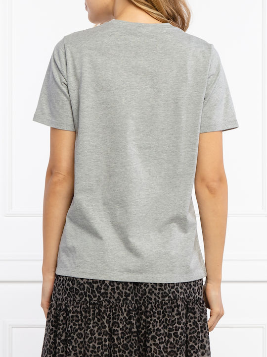 Michael Kors Damen T-shirt Gray