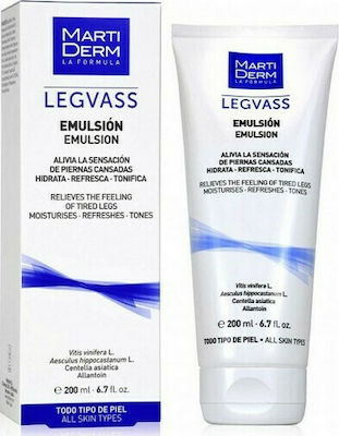 Martiderm Legvass Feuchtigkeitsspendende Lotion Füße 200ml