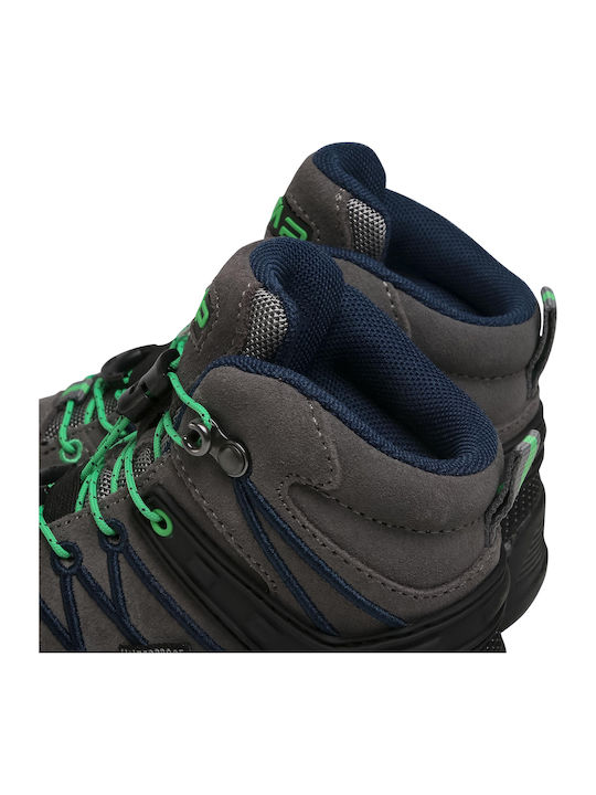 Kinder-Schneestiefeletten mit Schnürsenkeln Gray