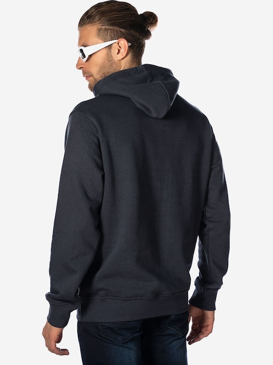 Camaro Men's Sweatshirt with Hood and Pockets Indigo