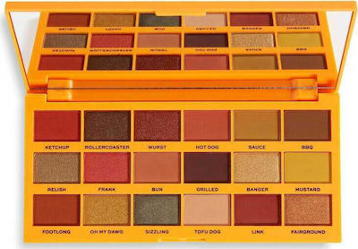 Revolution Beauty I Heart Revolution Eye Shadow Palette in Solid Form Hot Dog 22gr