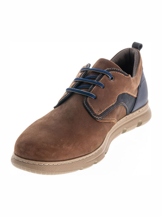 Leder Herren Freizeitschuhe Anatomisch Tabac Braun