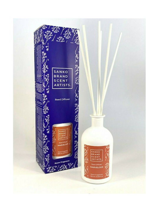 Sanko Scent Diffuser with Fragrance Marvelous SC-RD00151 1pcs 250ml