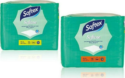 Softex Softene Plus Incontinence Underpads 60x90cm 6x15pcs