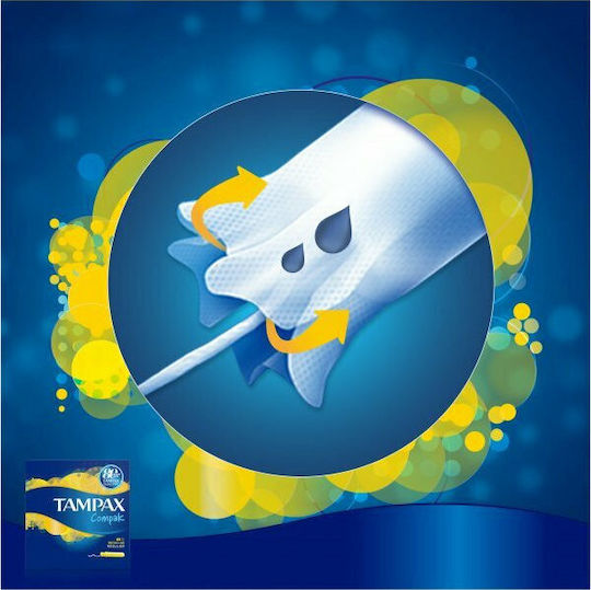 Tampax Tampon Compak Super with Applicator for Heavy Flow 16pcs