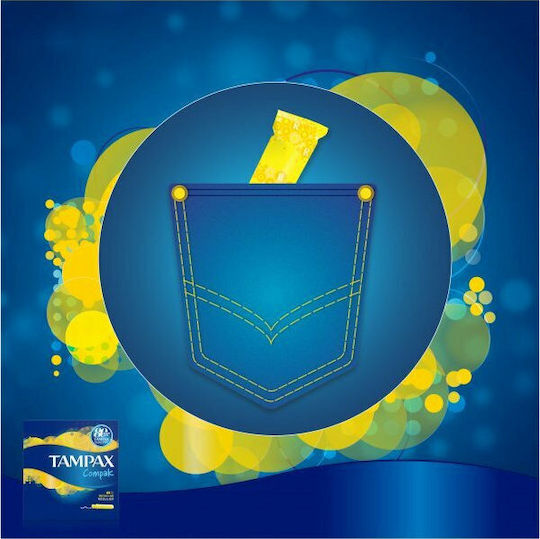 Tampax Tampon Compak Super with Applicator for Heavy Flow 16pcs