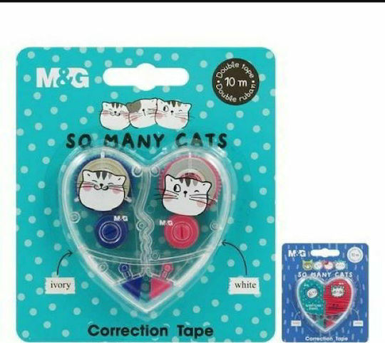 M&G So Many Cats Bandă Corectoare (Diverse modele/culori) 2buc