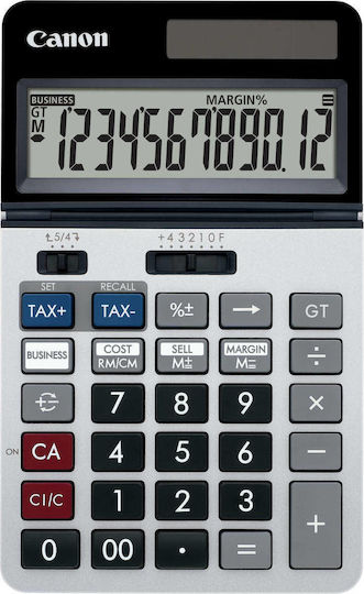 Canon KS-1220TSG Calculator Accounting 12 Digits in Black Color 1pcs