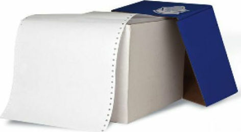 Typotrust Typotrust Continuous Paper White 24x14cm Continuous Paper 4000 Sheets