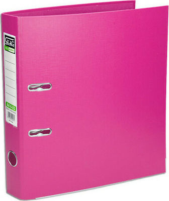 Skag Economy P.P Arc Ring Binder 4/32 for A4 Paper with 2 Rings Fuchsia