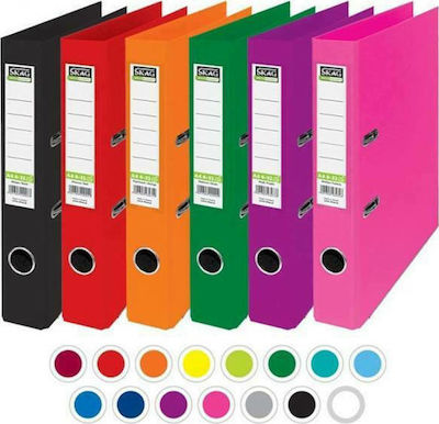 Skag Systems Arc Ring Binder 4/32 for A4 Paper with 2 Rings Blue