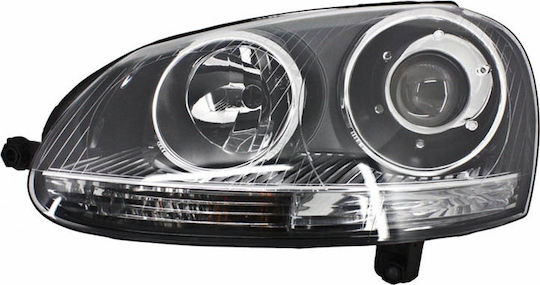 Carner Μπροστινά Φανάρια για Volkswagen Golf V Look Χρωμίου 2003-2008 2τμχ