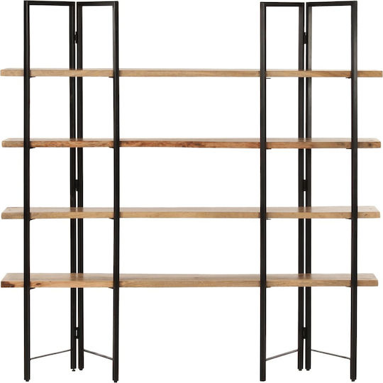 Bibliotecă Din Lemn De Mango 160x35x160cm 286603