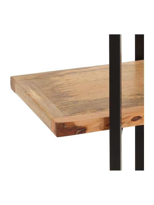Βιβλιοθήκη Ξύλο Μάνγκο 160x35x160εκ.