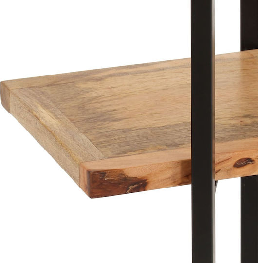 vidaXL Bücherregal aus Mangoholz 160x35x160cm