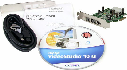 StarTech Κάρτα PCIe σε 3 θύρες Firewire 400 / Firewire 800