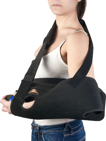 Medical Brace MB.330 Adjustable Shoulder Abduction Immobilization Splint Black