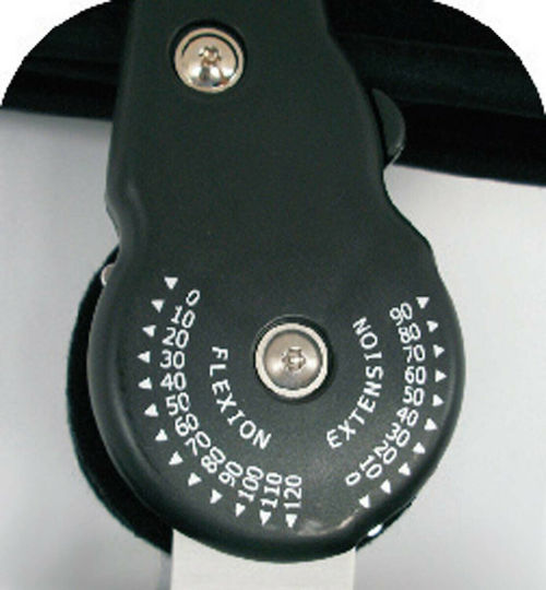 Medical Brace PC/L Дълъг Сплит Пателофеморален Лява страна в Черен Цвят