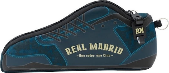 Real Madrid Real Madrid C.F. Pencil Case with 1 Compartment Blue