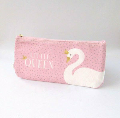 Κύκνος Pencil Case with 1 Compartment Pink