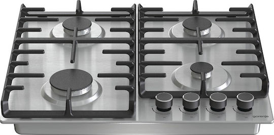 Gorenje Εστία Υγραερίου Αυτόνομη Inox 60x52εκ. Ασημί