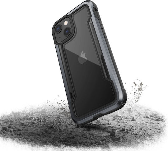 X-Doria Raptic Shield Pro Back Cover Πλαστικό Μαύρο (iPhone 13 mini)