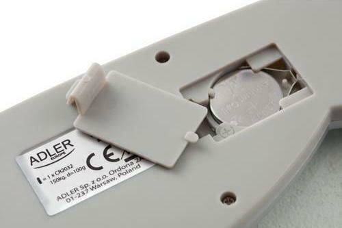 Adler AD 8124 Ψηφιακή Ζυγαριά 150kg Διάφανη