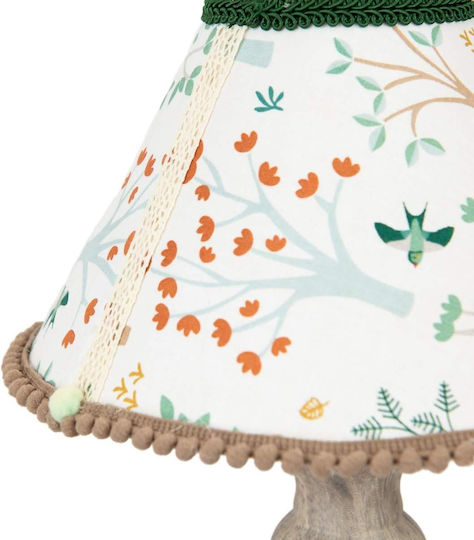 Oxygen Kids Portable Lamp Autumn in the Forest Gray 15x15x25εκ.