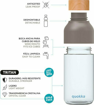 Quokka Ice Kinder Trinkflasche Kunststoff Türkis 570ml