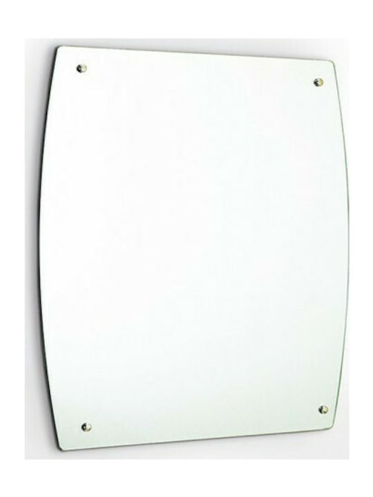 Ponte Giulio 130 Series Καθρέπτης Μπάνιου από Πλαστικό 45x60cm
