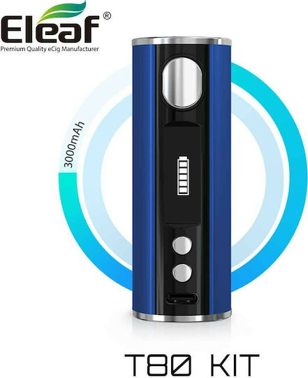Eleaf Istick T80 Box Mod 3000mAh 80W Silver