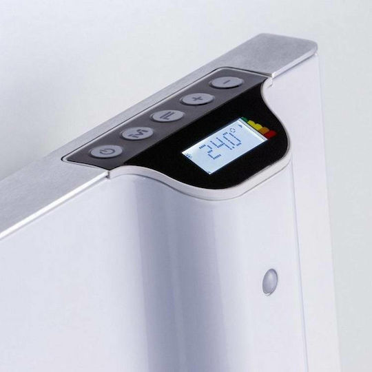 Radialight Klima 10 Konvektorheizung Wand 1000W mit elektronischem Thermostat 79x50.4cm Weiß