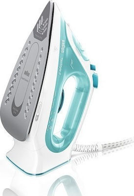 Braun TexStyle 3 SI 3043 GR Σίδερο Ατμού 2350W με Κεραμική Πλάκα και Συνεχόμενη Παροχή 45gr/min