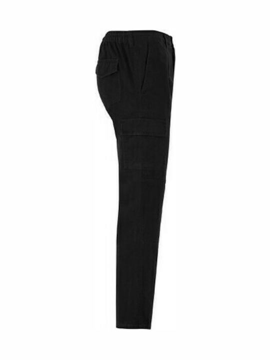 Roly Safety Work Trousers Black made of Cotton