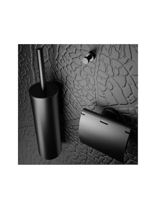 Geesa Nemox Single Wall-Mounted Bathroom Hook ​3x3cm Black Matt