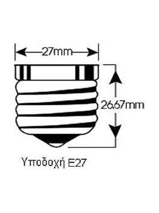 Heronia U.S Gas 1/L Rope Μπρονζέ Πατίνα Hängende Deckenleuchte Einfaches Licht mit Seil für Fassung E27 Bronze