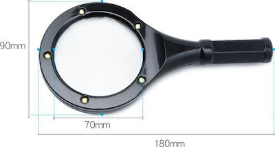 Luminous Magnifying Lense with Light 3x