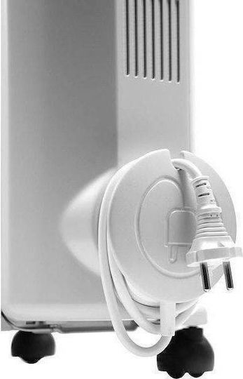 De'Longhi TRRS 0715 0185392300 Oil Filled Radiator with 7 Fins 1500W